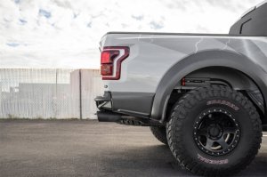 Ford F-150 Raptor Bumper - Rear - Addictive Desert Designs - ADD PRO Bolt-On - Hammer Black - `17-`19 Ford F-150 Raptor Bumper - Rear - Addictive Desert Designs - ADD PRO Bolt-On - Hammer Black - `17-`19